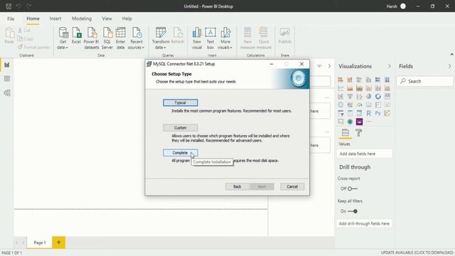 Power BI Connecting to a database: Connect the MYSQL database to Power BI to build Dashboards смотреть онлайн