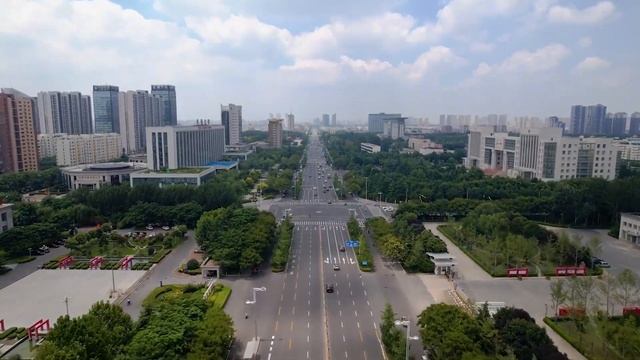 Aerial China：Anyang City, Henan Province河南省安陽市