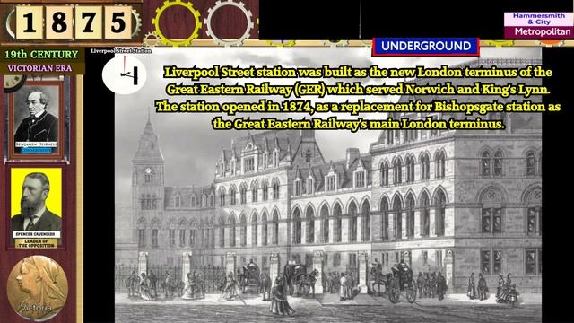 London Liverpool Street Station Through Time (2022-1875) смотреть онлайн