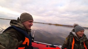 Осенний троллинг на Волге.