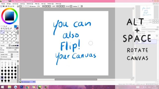 Tutorial - Beginners Guide to - Easy Paint Tool SAI! смотреть онлайн
