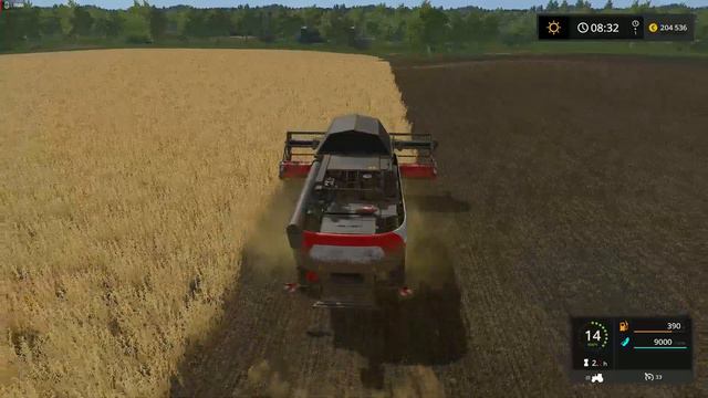Farming Simulator 17 • Карта Бухалово • Прохождение № 67. Сбор урожая Соевых Бобов смотреть онлайн