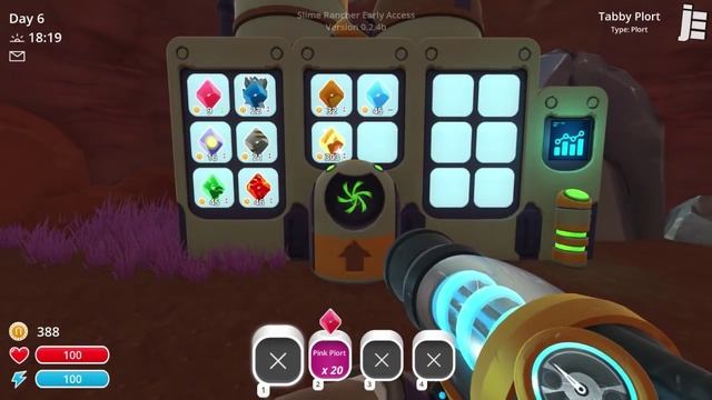 Прохождение Slime Rancher #2 | ЗОЛОТОЙ СЛИЗЕНЬ | первое знакомство :3 смотреть онлайн