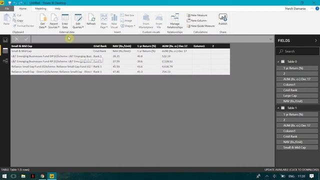 Fetching Data From OData Feed and Web in Power BI смотреть онлайн