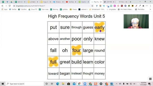 Using Bingo games in virtual lessons смотреть онлайн