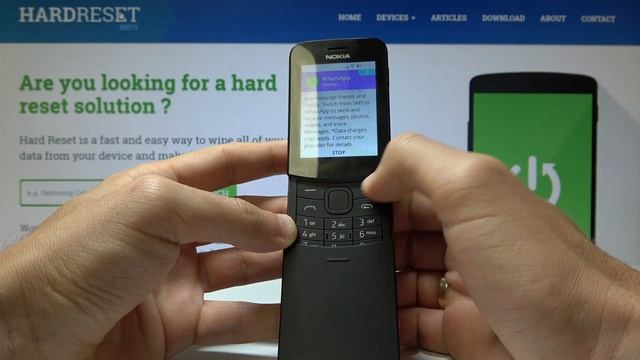 How to Download and Install WhatsApp in NOKIA 8110 смотреть онлайн