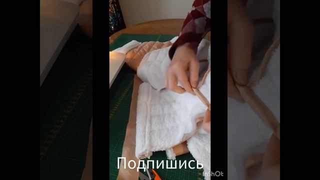 Обработка горловины стеганного пальто просто и легко для новичков. смотреть онлайн