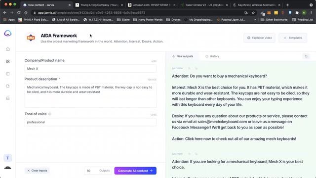 How to write AIDA using Jarvis смотреть онлайн