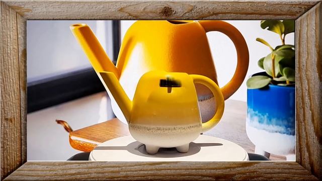 Mojave Glaze Yellow Ceramic Mister & Watering Can Set By Sass & Belle [#EBAY] смотреть онлайн