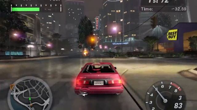 NFS Underground 2 - Unique Parts #1 | Stage 2 | Hood смотреть онлайн