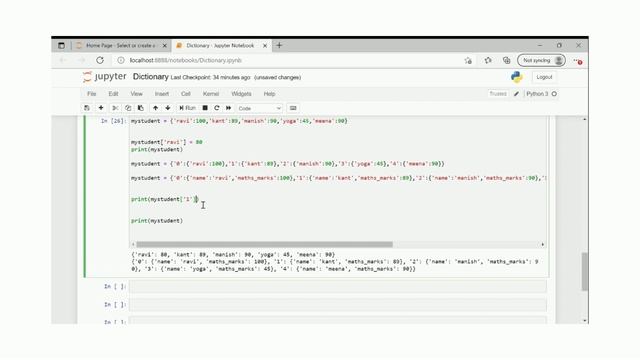 PYTHON | Data Types - Dictionary Examples | Practice смотреть онлайн