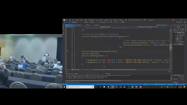How to Build a RESTful Service with ASP.NET Core and Swagger - Gregor Dzierzon смотреть онлайн