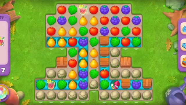 Gardenscapes Level 219 Super Hard Level All Goals Complete - Playrix Gameplay смотреть онлайн