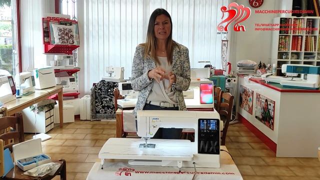 Macchina per cucire Juki HZL - NX7 смотреть онлайн