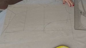 Базовая выкройка женской майки.Даже новичок построит эту выкройку  .