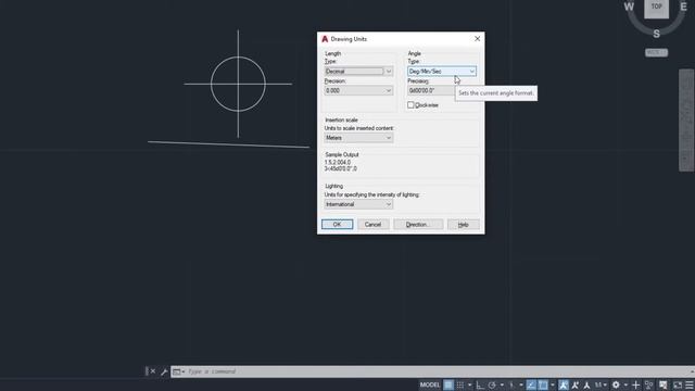 [AutoCAD] Uso del comando UNITS/UNIDADES (cambia precisión, tipo de ángulo y sentido de giro) смотреть онлайн