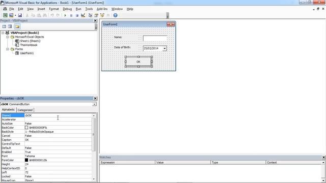 Excel Pop-up Calendar #6 Add DateTime Picker Control to UserForm (VBA) смотреть онлайн