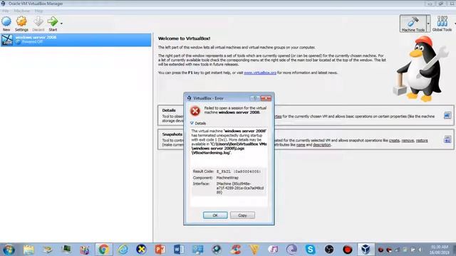 issue with virtual box 32bit windows 7 ultimate edition смотреть онлайн
