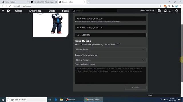 RESET PIN IN ROBLOX ACCOUNT ? смотреть онлайн