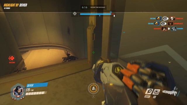 Overwatch highlights compilation #2. смотреть онлайн