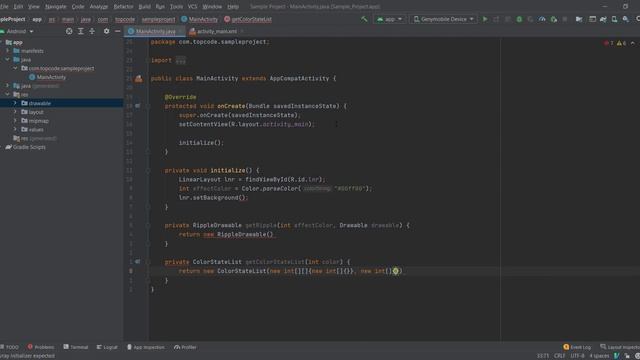 Ripple Effect In Android(2 ways) смотреть онлайн