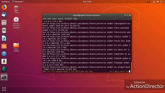 How install vlc in Ubuntu 18.04 смотреть онлайн