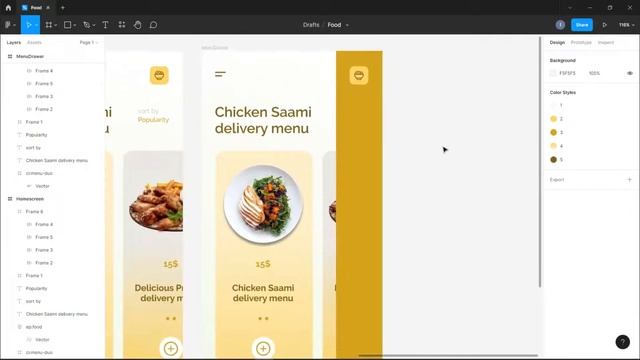 UI UX App In Figma With Prototype Speed Design