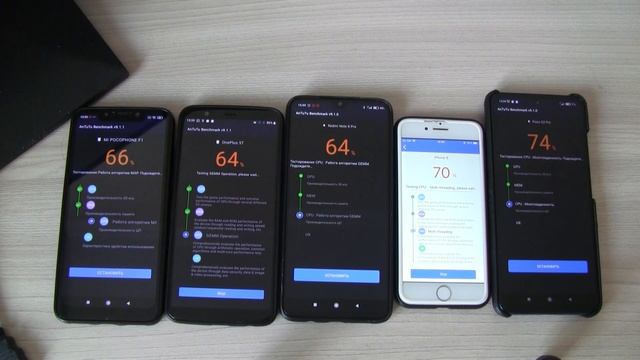 Snapdragon 845 835 860, Mediatek Helio G90T, Apple A11 Bionic IOS11 Antutu Benchmark version 9 смотреть онлайн