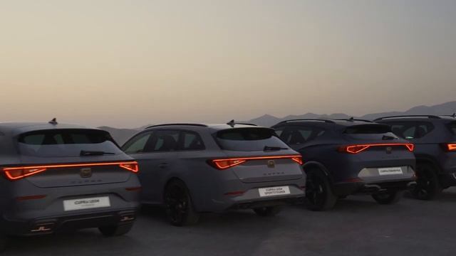 CUPRA Formentor, CUPRA Leon, CUPRA Leon Sportstourer and CUPRA Ateca all together смотреть онлайн