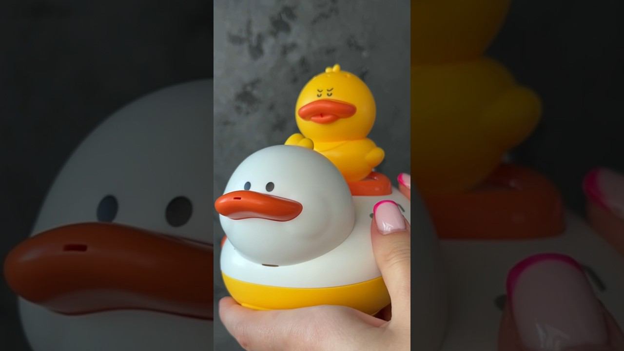 Игрушка для купания утка с насадками и душем смотреть онлайн