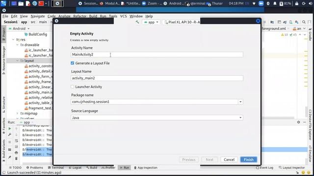Webinar Android Java Basic Part 1 смотреть онлайн