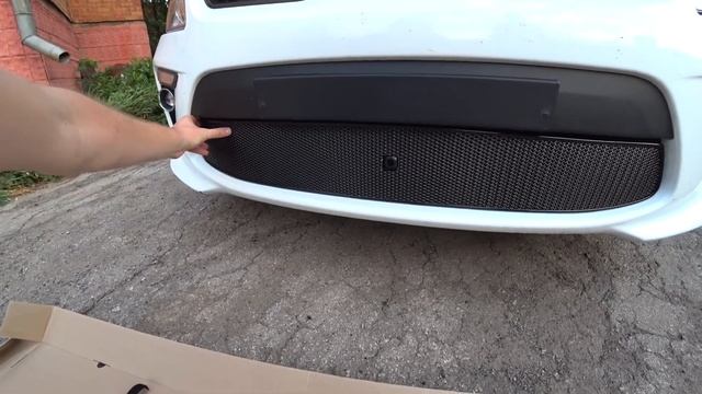 Установка защиты радиатора Premium на KIA RIO 4 смотреть онлайн