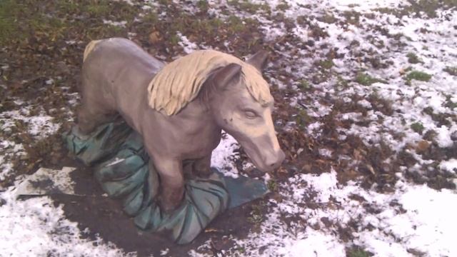 Деревянная лошадка. Wooden horse. смотреть онлайн