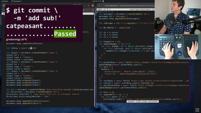 replay - twitch overlays: bttv and bans - 2022-06-18 смотреть онлайн