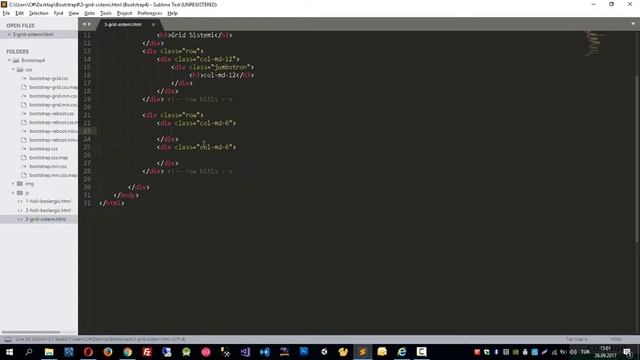 Bootstrap 4 Dersleri | 3-Grid Sistemine Giriş смотреть онлайн