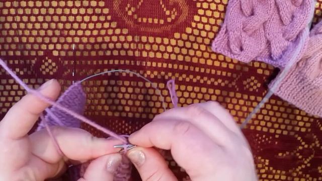 Caciulita Tricotata. Torsade. (Partea 1)How To Knit A Cap.Вязать Шапочка.