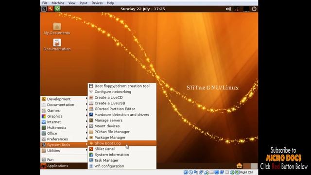 SLITAZ INSTALL world's smallest GUI OS (LINUX CORE) смотреть онлайн