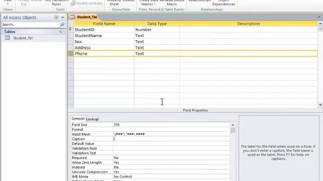 Access Table Tutorial For Beginner смотреть онлайн