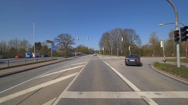 Rellingen, Kreis Pinneberg, Schleswig-Holstein, Germany: Hauptstraße - 4K (UHD/2160p/60p) Video смотреть онлайн