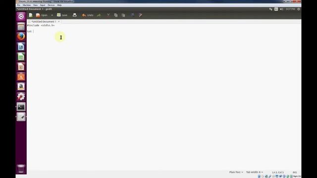 Programming C In Linux - Hello World