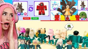 САМАЯ МАШТАБНАЯ игра в КАЛЬМАРА в АДОПТ МИ с ПРИЗАМИ!