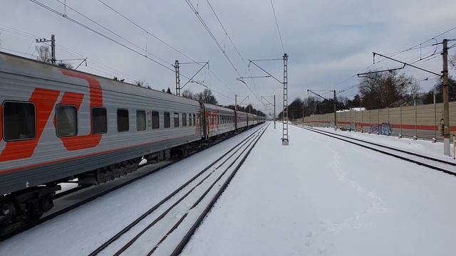 возвращение зимы на ярославке! движение поездов ярославского направления | 2022 год смотреть онлайн