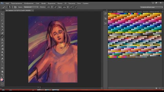 How to draw in Adobe Photoshop/ Как рисовать в Adobe Photoshop смотреть онлайн