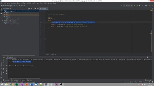 Kotlin Beginnerkurs Part 5 - If-Else & when() Verzweigung (German/Deutsch) смотреть онлайн