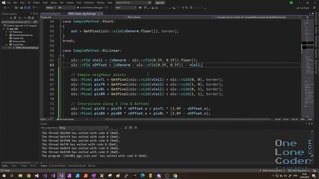 Texture Sampling #2: Bilinear & Bicubic Samples смотреть онлайн