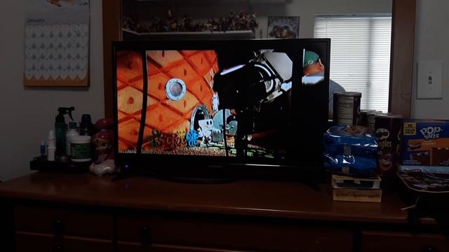 Menu Walkthrough Of Spongebob Squarepants: Spongebob's Truth Or Square DVD From 2009 смотреть онлайн