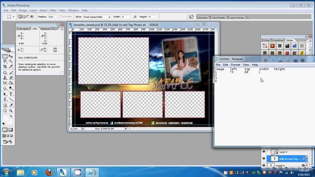 How To Measure Coordinates In Photoshop