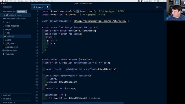 Data Fetching in Next.js - Rick and Morty REST API Tutorial смотреть онлайн