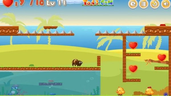 Chicks And Ducks Adventure 2 (Two Player Game)