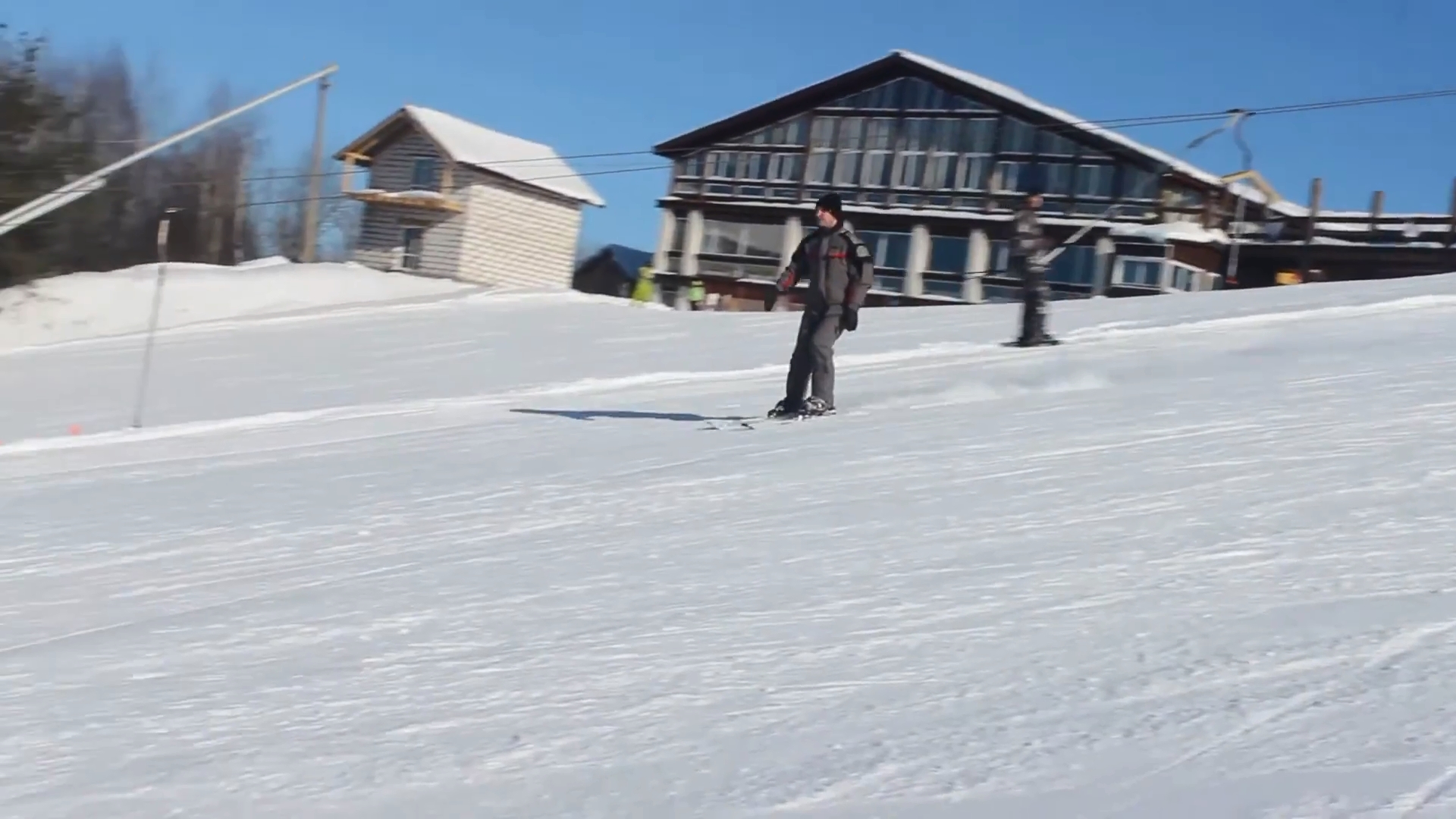 Горнолыжный комплекс "Заячья гора" 9 марта 2018 г. Видео 1 смотреть онлайн